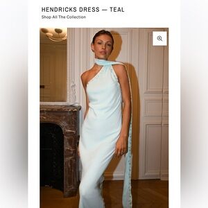 Hendricks Teal Maxi Dress